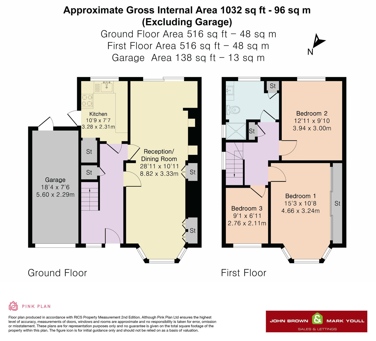 Floorplan for Keston Avenue, COULSDON, CR5 1HN
