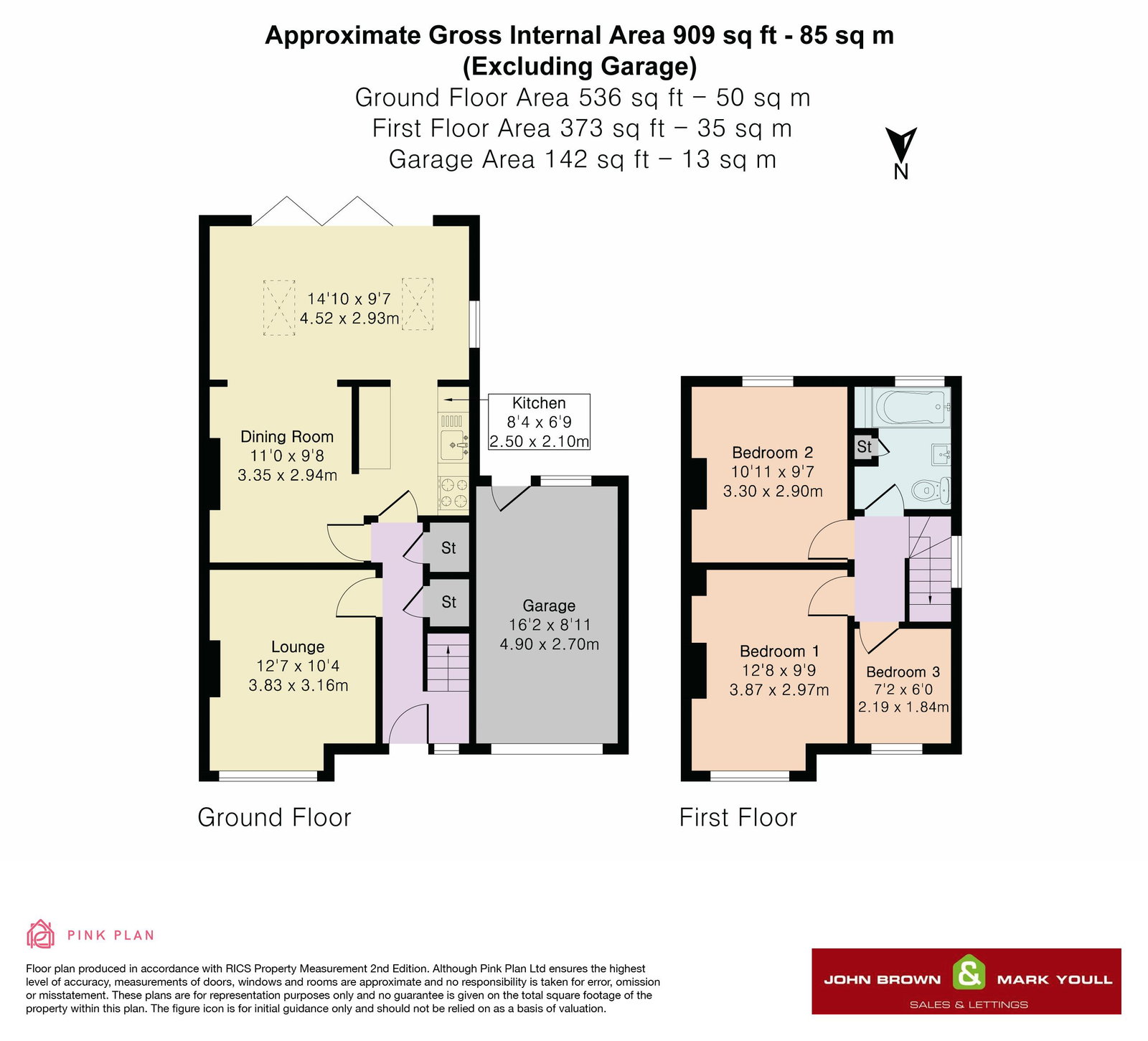 Floorplan for The Crossways, Coulsdon, CR5 1LF