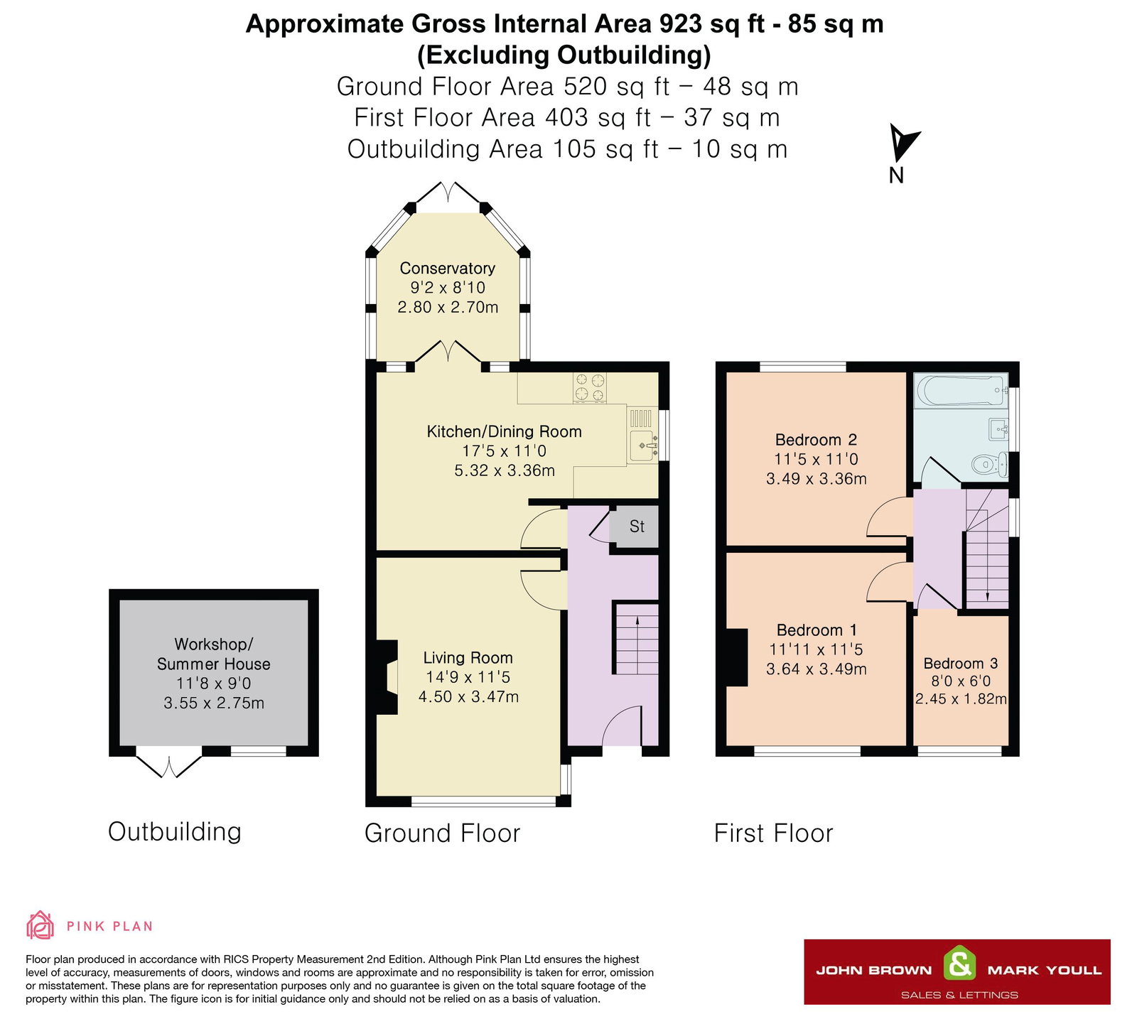 Floorplan for The Crossways, Coulsdon, CR5 1LL