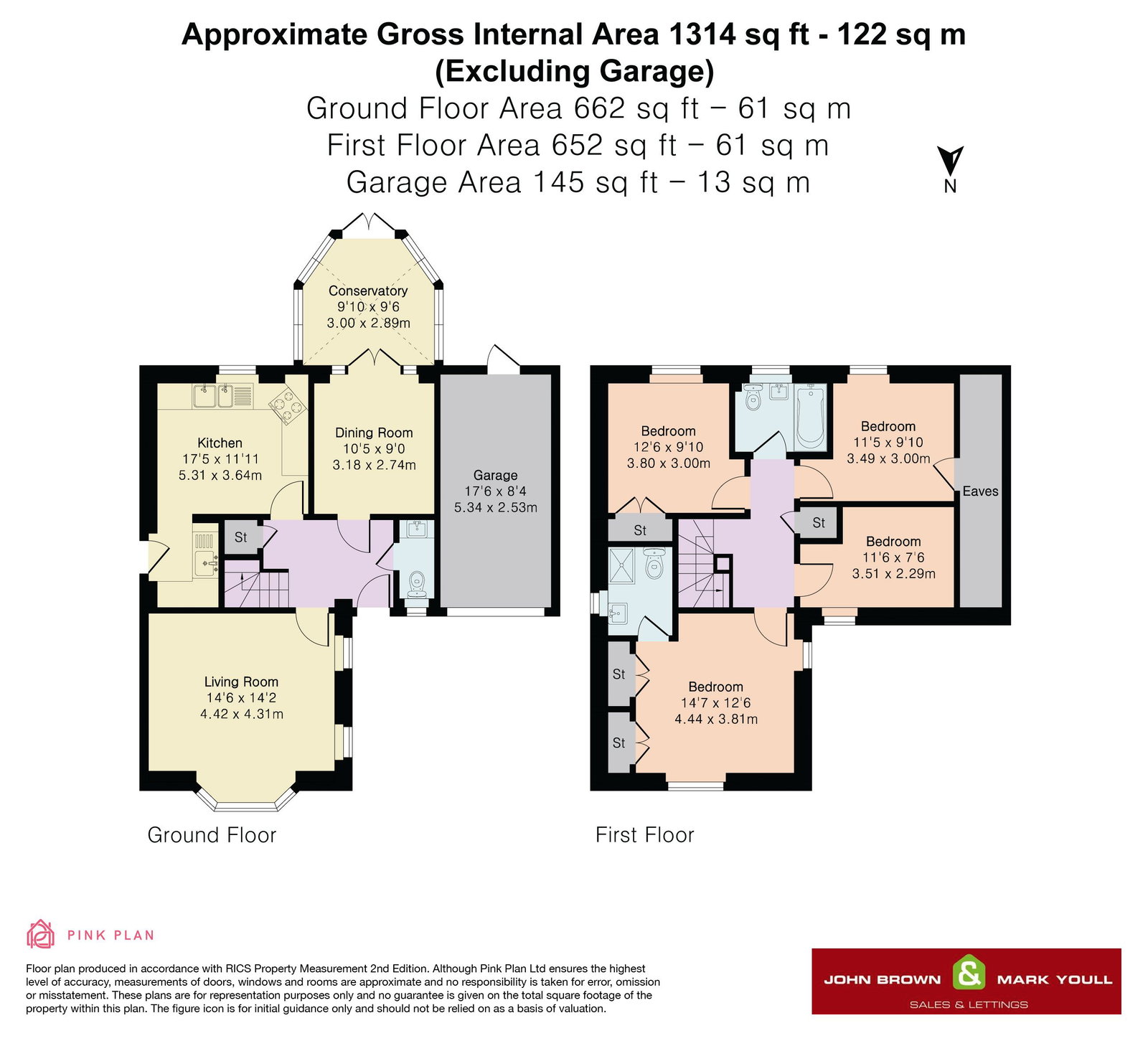 Floorplan for Stanley Close, Coulsdon, CR5 2LN