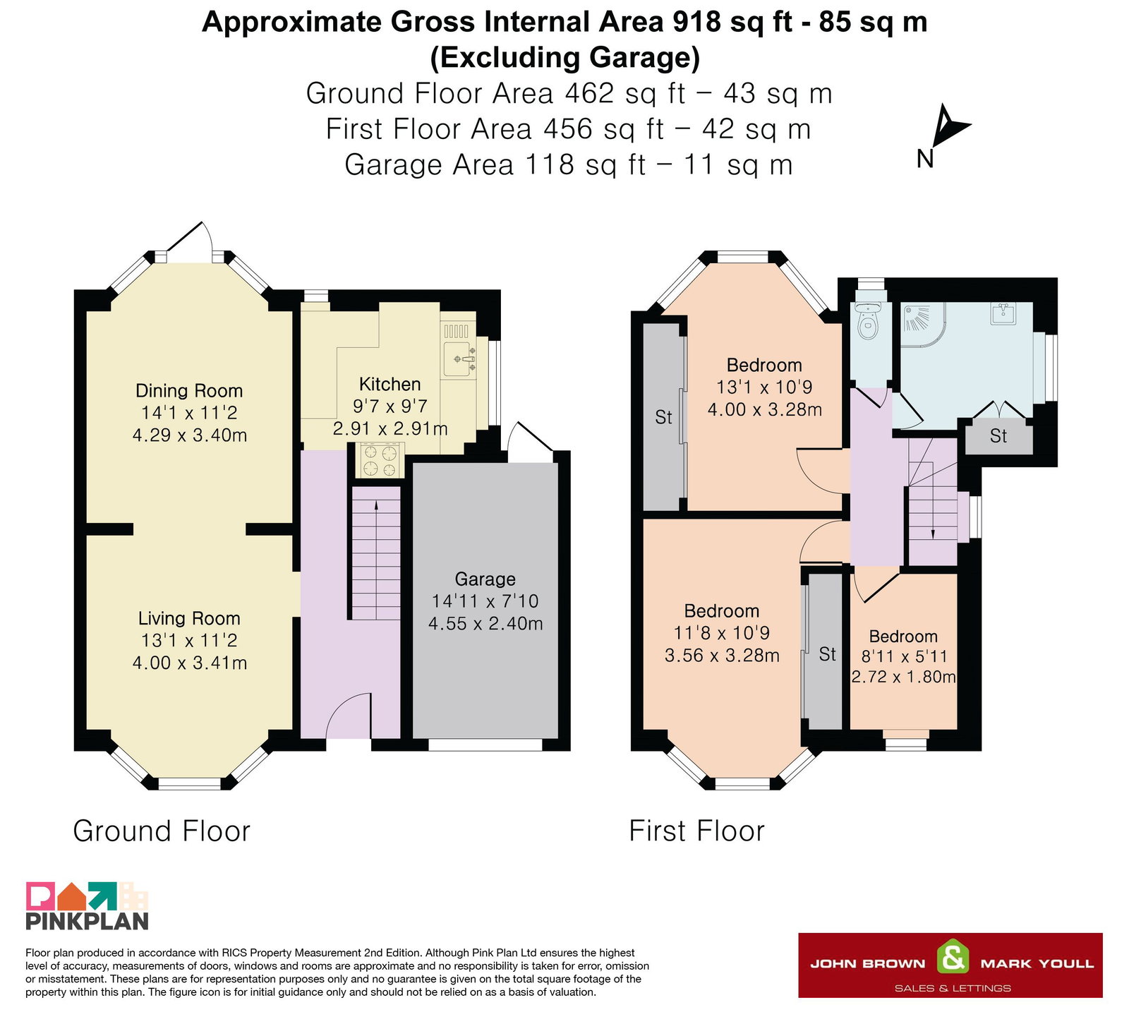 Floorplan for Grisedale Close, Purley, CR8 1EL