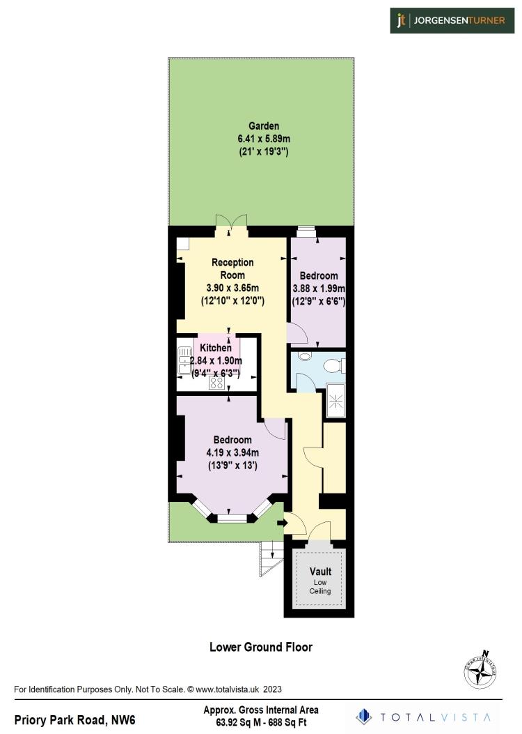 Floorplan for Priory Park Road, NW6
