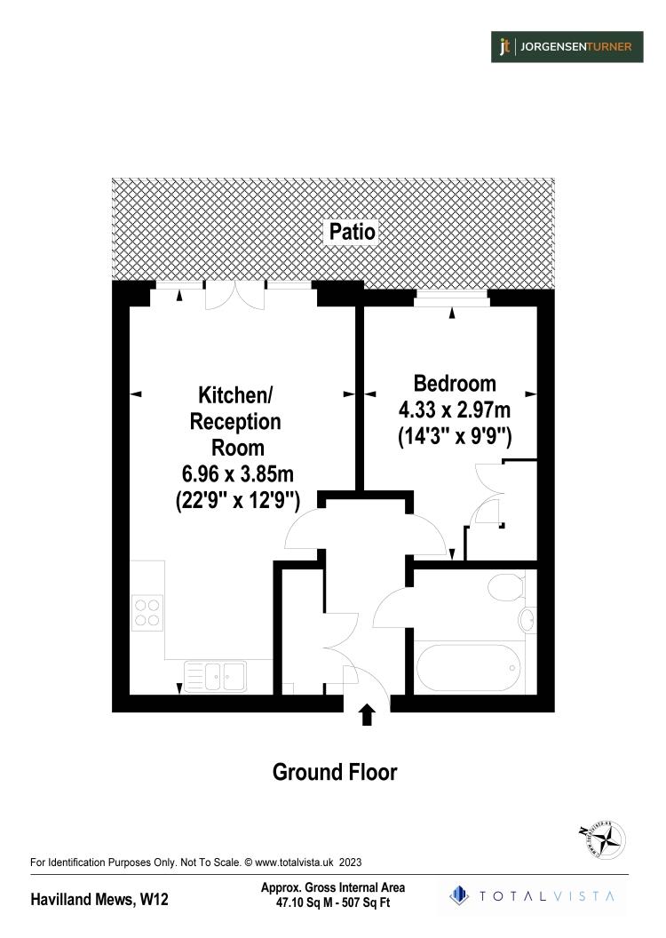 Floorplan for Havilland Mews, London, W12