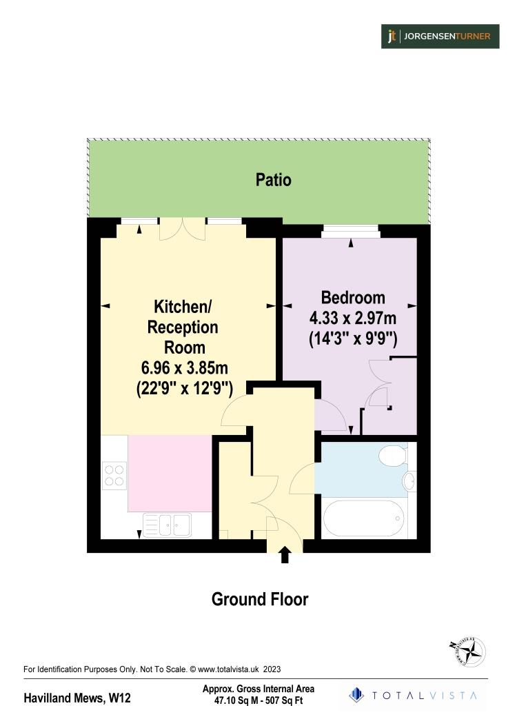 Floorplan for Havilland Mews, London, W12