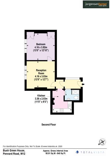 Floorplan for Pennard Road, Shepherds Bush, W12