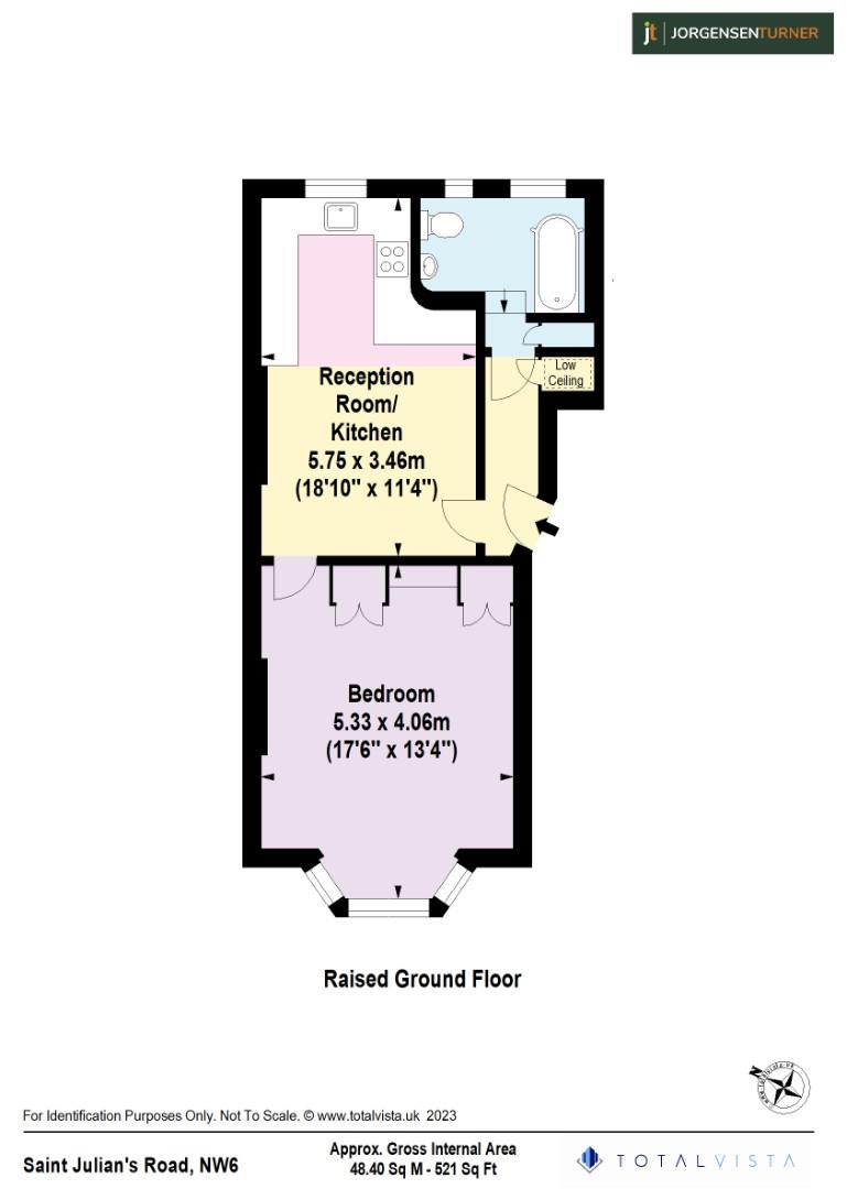 Floorplan for St. Julians Road, London