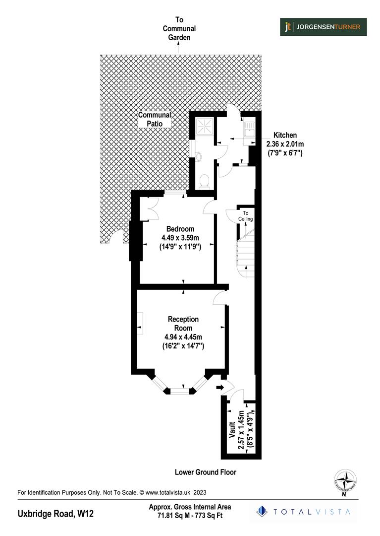 Floorplan for Uxbridge Road, London