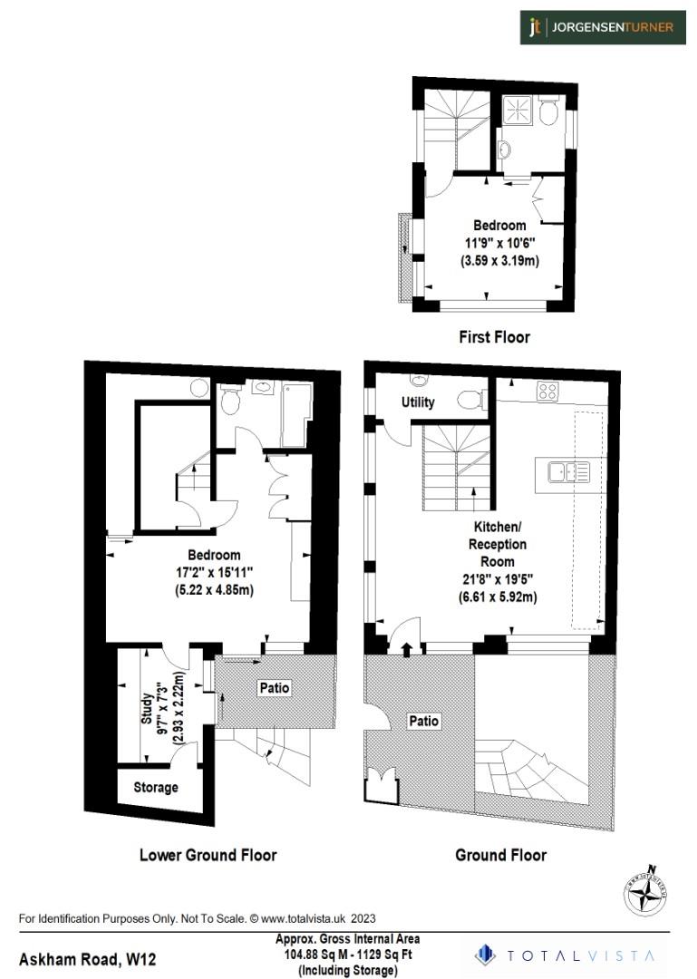 Floorplan for Askham Road, London