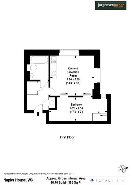 Floorplan for Bromyard Avenue, London