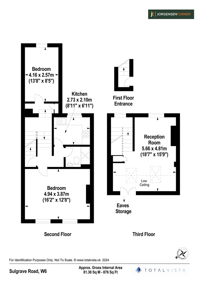 Floorplan for Sulgrave Road, London