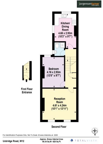 Floorplan for Uxbridge Road, Shepherds Bush