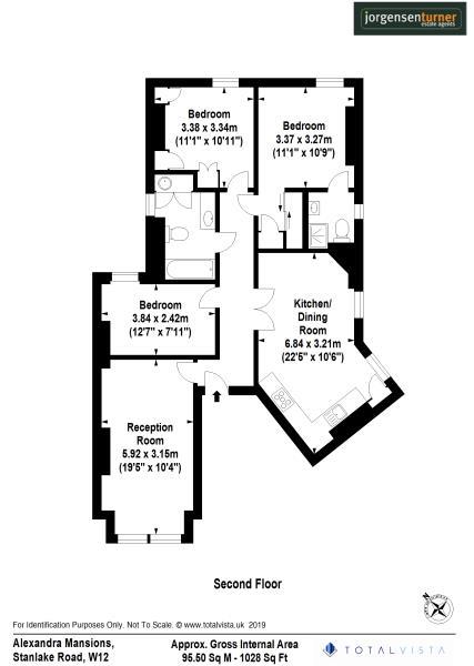 Floorplan for Stanlake Road, Shepherds Bush, W12