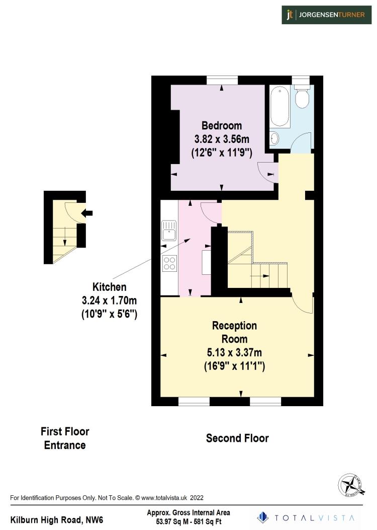 Floorplan for Kilburn High Road, London