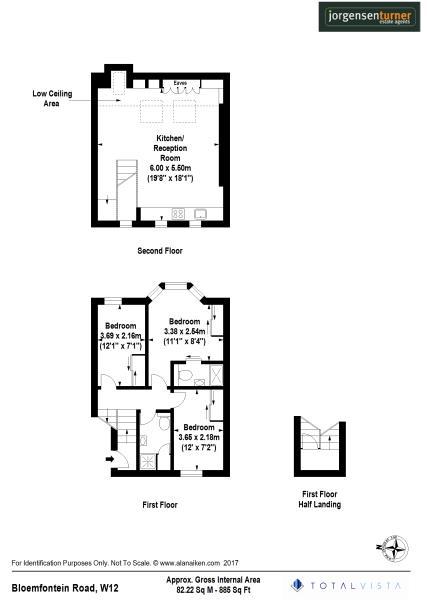 Floorplan for Bloemfontein Road, Shepherds Bush, W12
