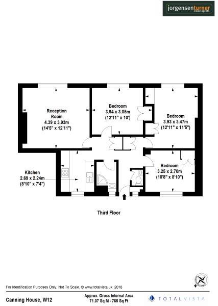 Floorplan for Canning House, White City Estate