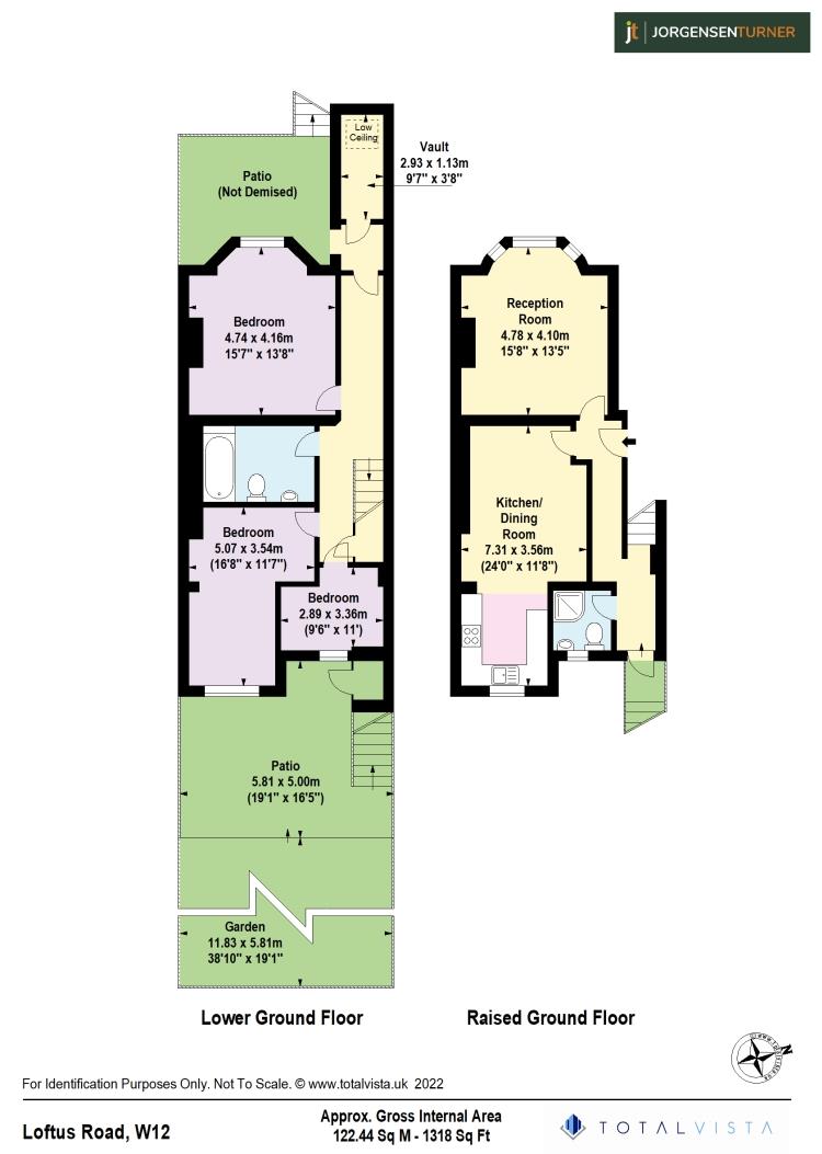 Floorplan for Loftus Road, Shepherds Bush, London