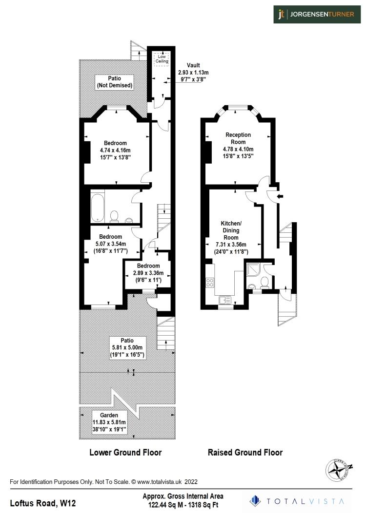 Floorplan for Loftus Road, Shepherds Bush, London