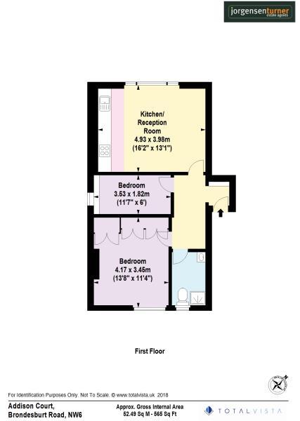 Floorplan for Brondesbury Road, London, NW6