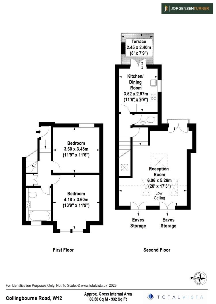 Floorplan for Collingbourne Road, London, W12