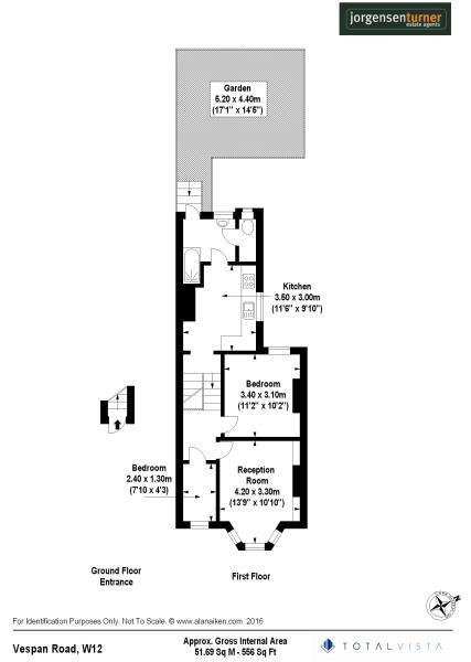Floorplan for Vespan Road, Shepherds Bush, London