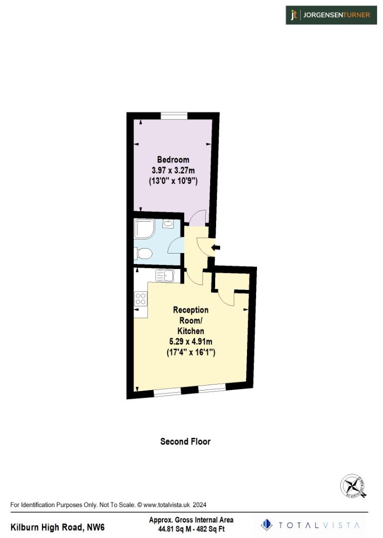 Floorplan for Kilburn High road, London