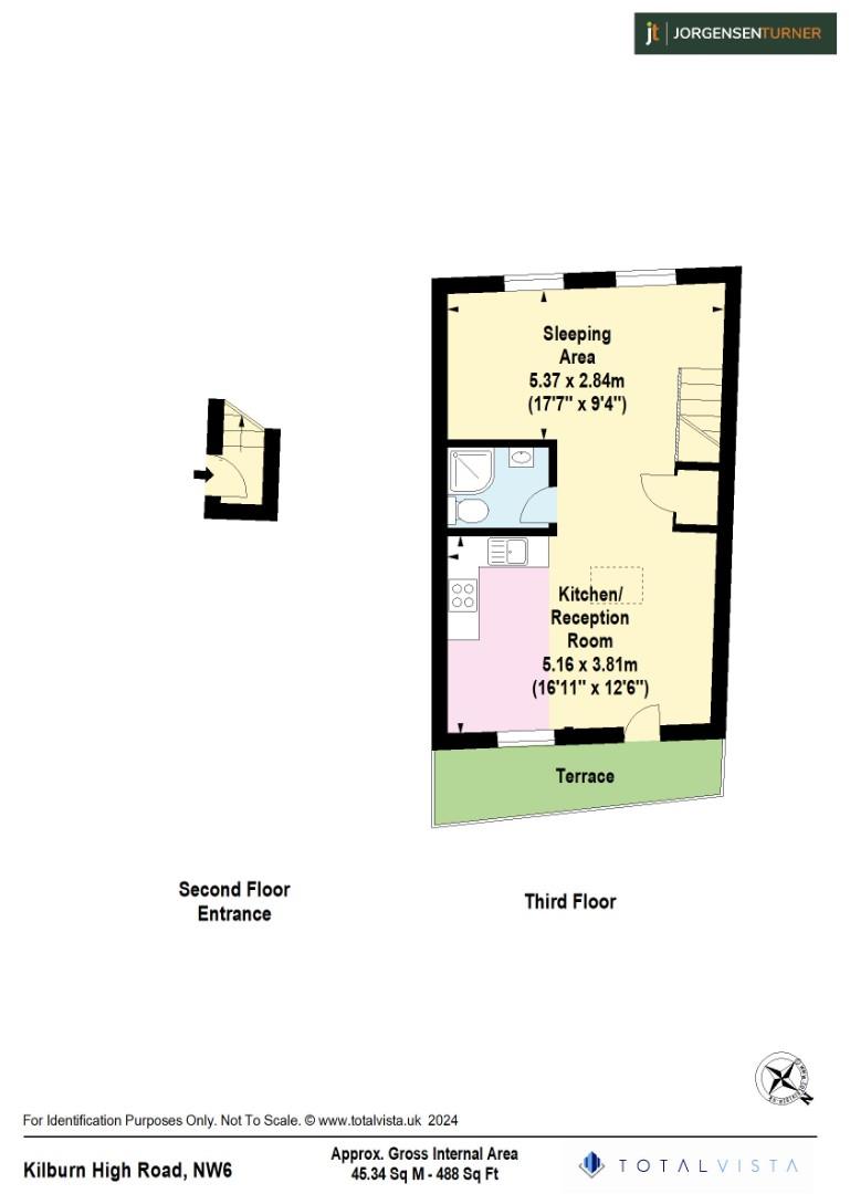 Floorplan for Kilburn high road, London