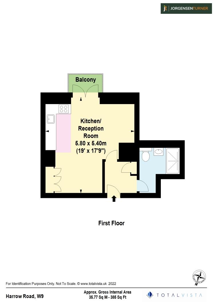 Floorplan for Harrow Road, London