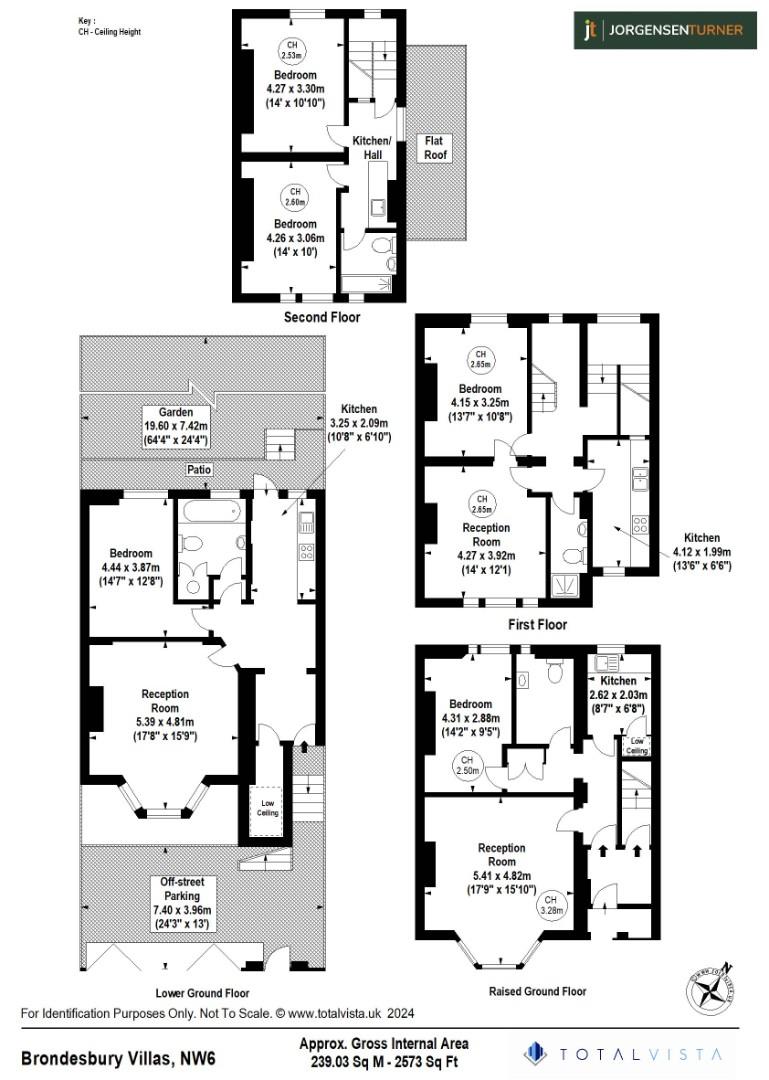 Floorplan for Brondesbury Villas, Queens Park, NW6