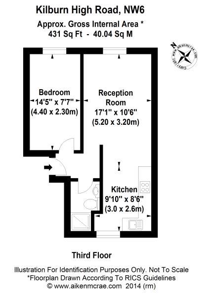 Floorplan for Kilburn High Road, Kilburn, London
