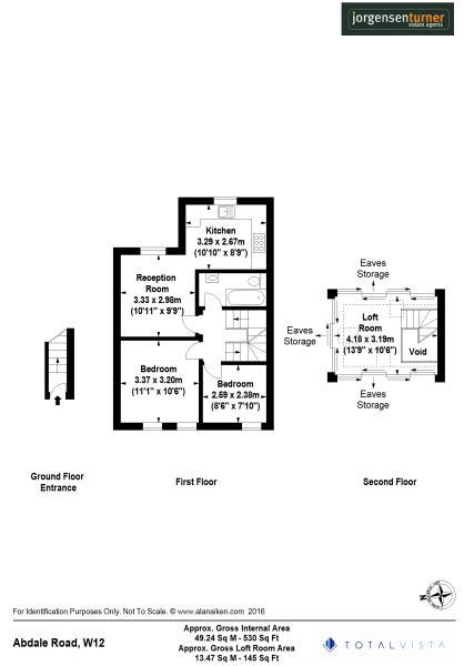 Floorplan for Abdale Road, Shepherds Bush, W12