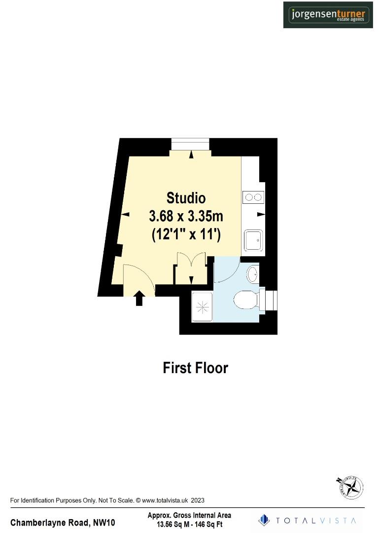 Floorplan for Chamberlayne Road, London