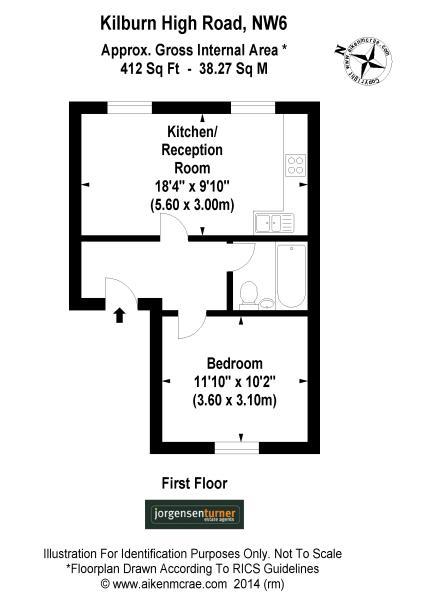 Floorplan for Kilburn High Road, Kilburn, London