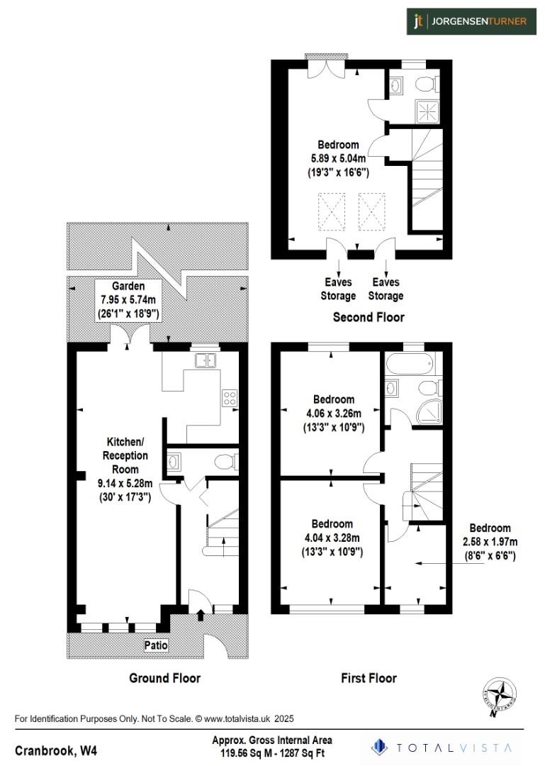 Floorplan for Cranbrook Road, Chiswick, W4