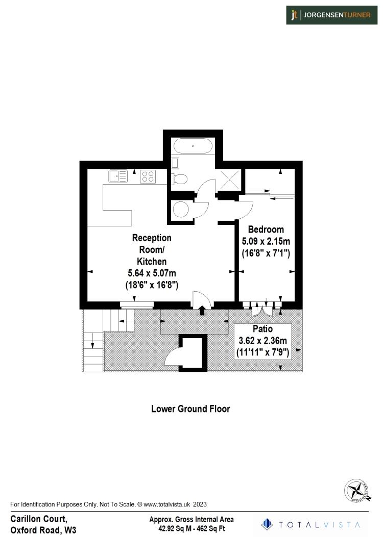 Floorplan for Carillon Court, Ealing Broadway, W5