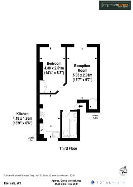 Floorplan for The Vale, Acton, W3
