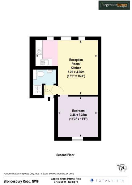 Floorplan for Brondesbury Road, London, NW6