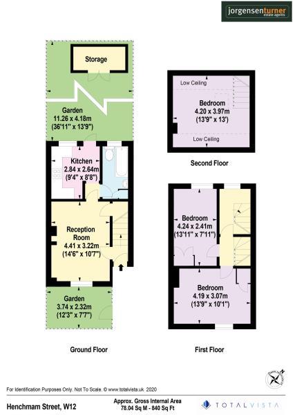 Floorplan for Henchman Street, East Acton, W12