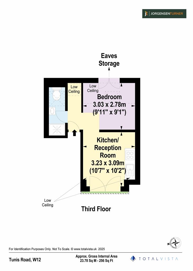 Floorplan for tunis road, shepherds bush, W12
