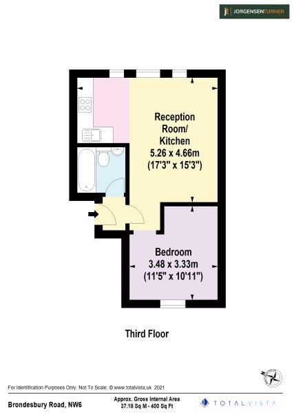 Floorplan for Brondesbury Road, Kilburn, London