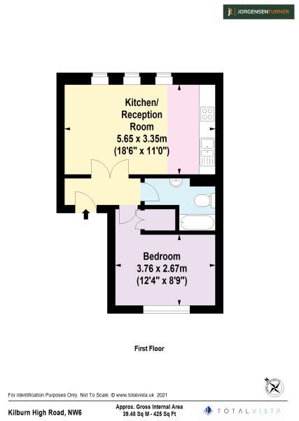 Floorplan for Kilburn High Road, London