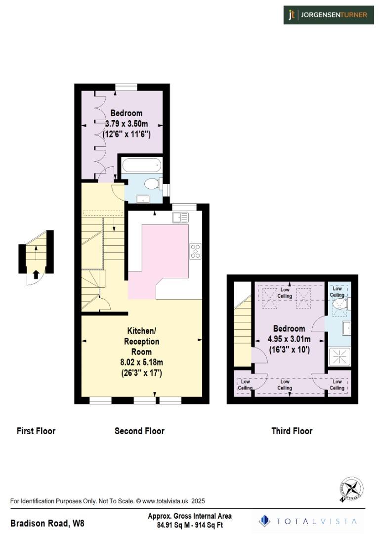 Floorplan for Bradiston Road, Maida Vale, W9