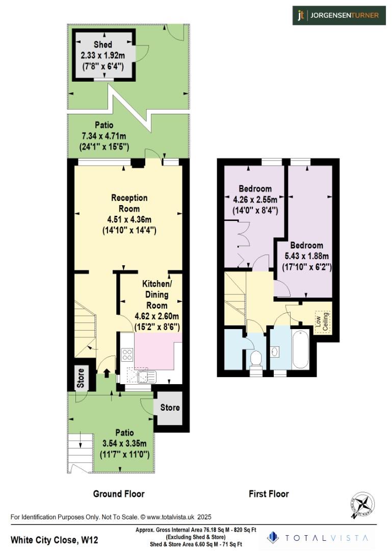 Floorplan for White City Close, White City, London, W12