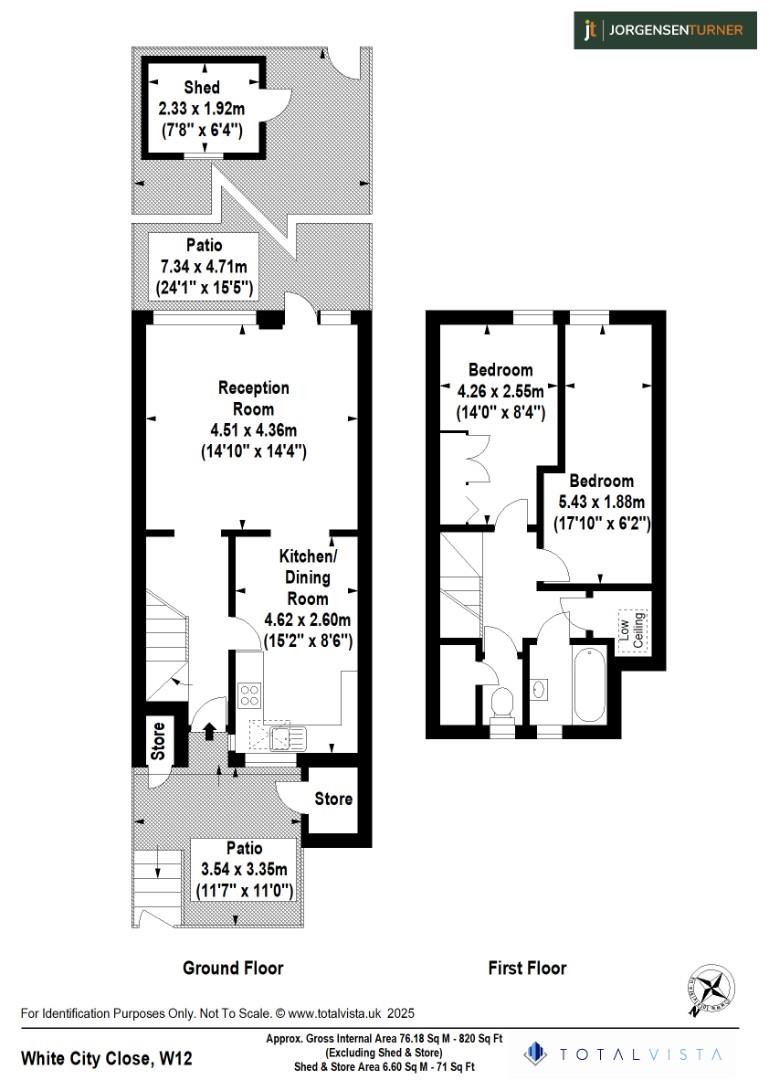 Floorplan for White City Close, White City, London, W12