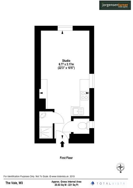 Floorplan for The Vale, Acton, London