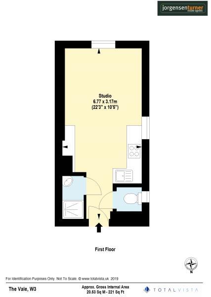 Floorplan for The Vale, Acton, London