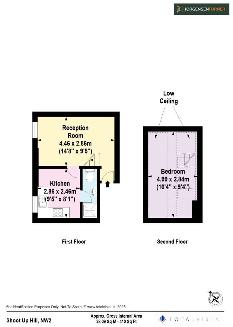 Floorplan for Shoot Up Hill, London