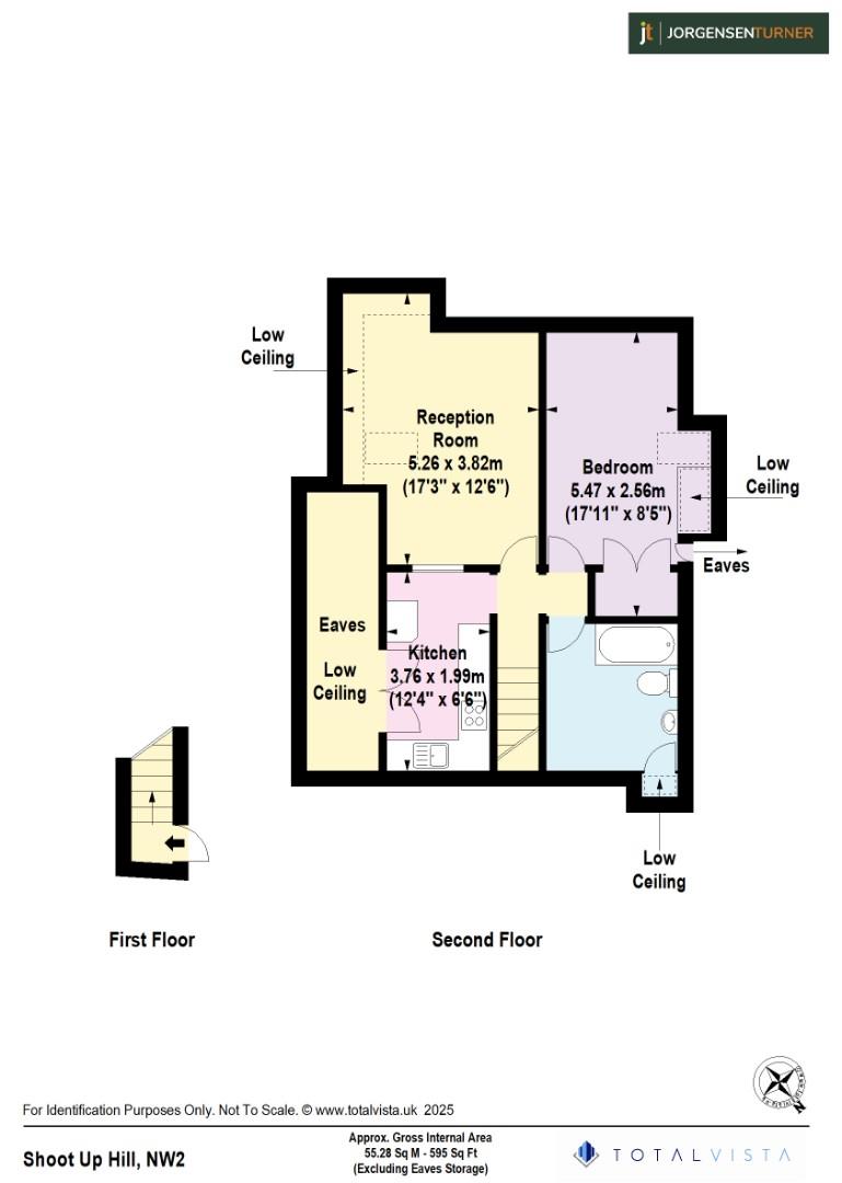 Floorplan for Shoot Up Hill, London
