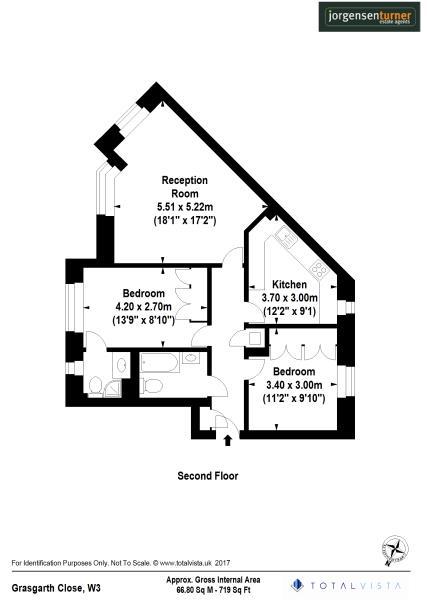 Floorplan for Grasgarth Close, Acton, W3