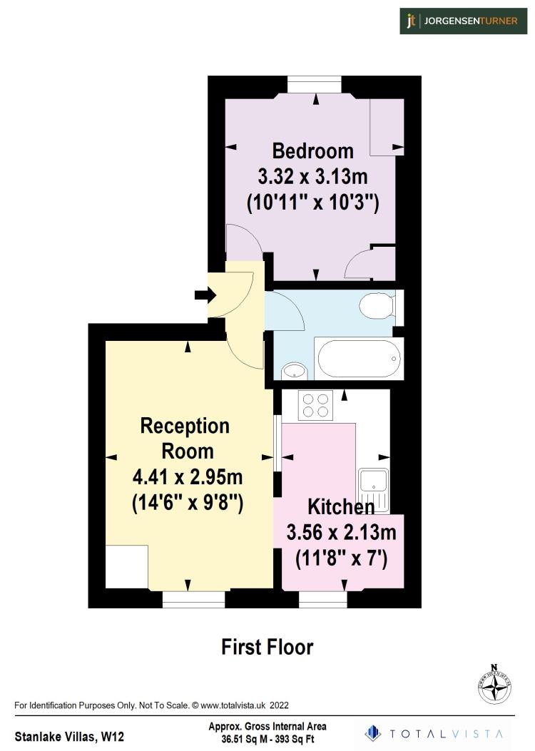Floorplan for Stanlake Villas, Shepherds Bush