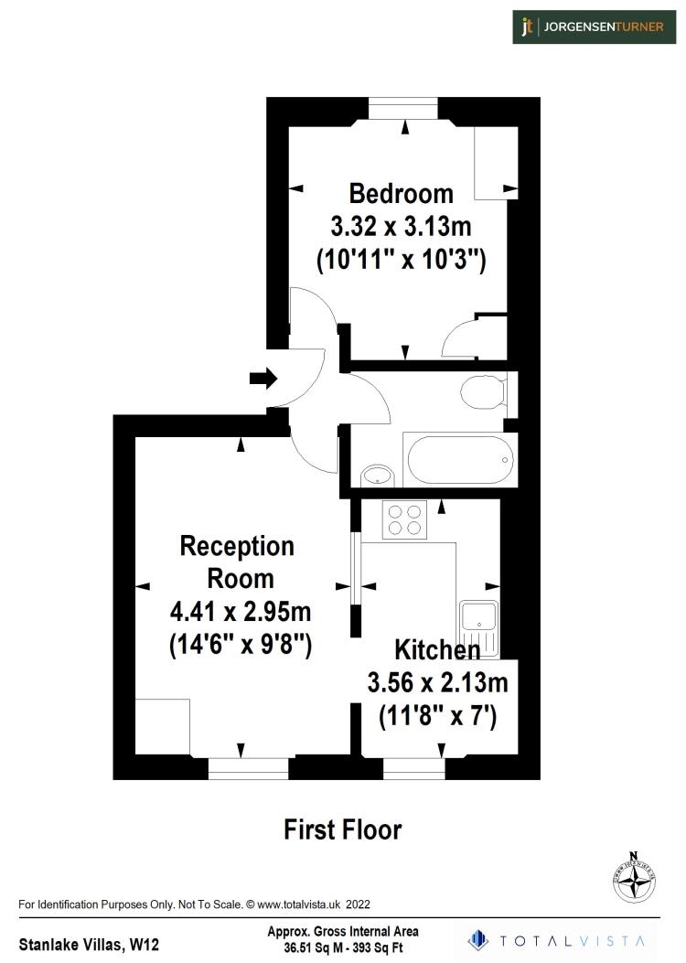 Floorplan for Stanlake Villas, Shepherds Bush